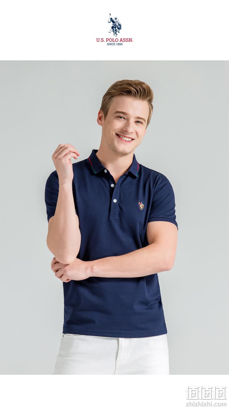 补券，珠地网眼结构：U.S. POLO ASSN 男士Polo衫 25款 券后89元包邮（上次类似款99元） 值值值-买手聚集的地方