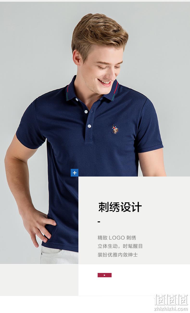 补券，珠地网眼结构：U.S. POLO ASSN 男士Polo衫 25款 券后89元包邮（上次类似款99元） 值值值-买手聚集的地方