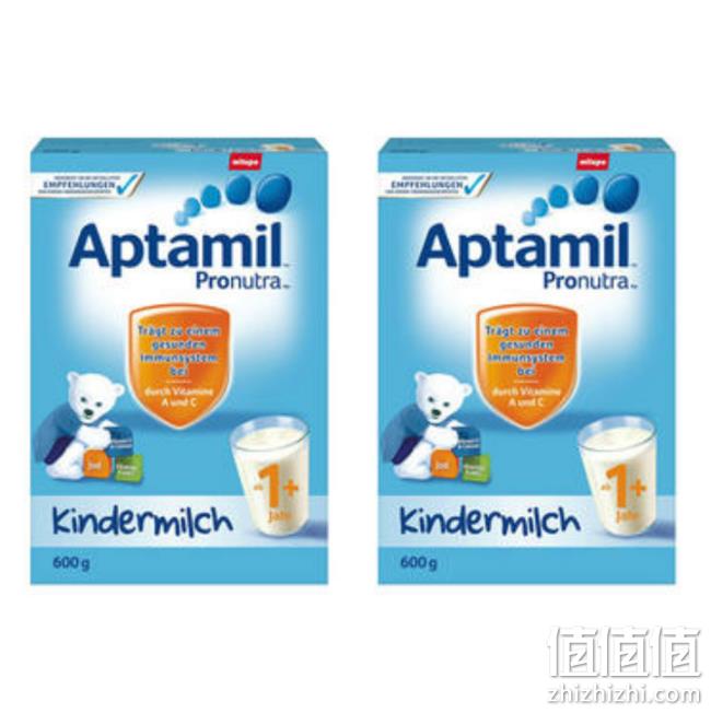 Aptamil 爱他美 幼儿配方奶粉 1+段 600gx2盒 31欧元约¥238（原价55欧元） 值值值-买手聚集的地方