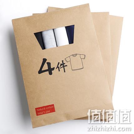 补券，下单送耳机！希陌 男士短袖T恤 4件 券后49元包邮，送耳机 值值值-买手聚集的地方
