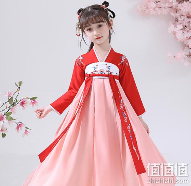 班仕郎 女童汉服短袖连衣裙 券后39元包邮 值值值-买手聚集的地方