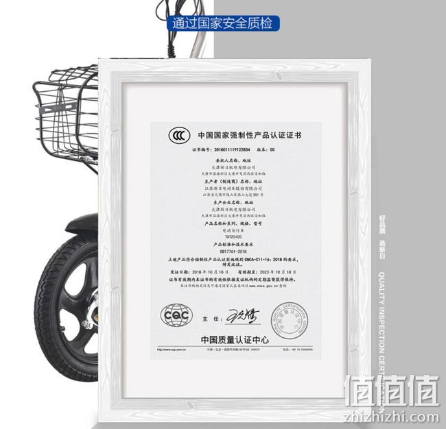 可上牌照，​350w新日专用电机：新日 小型电动自行车 1499元包邮，全国联保 值值值-买手聚集的地方