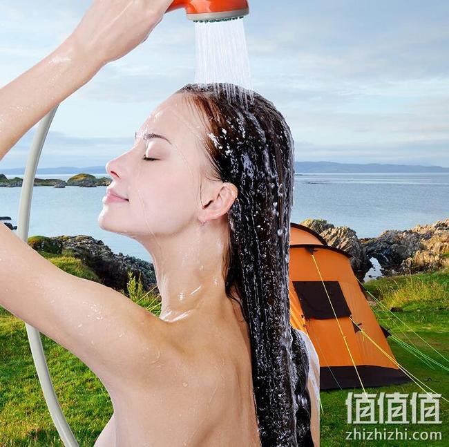 洗澡不挑地方，1小时续航：Ivation 便携可充电式户外淋浴器 Prime直邮到手440元 值值值-买手聚集的地方