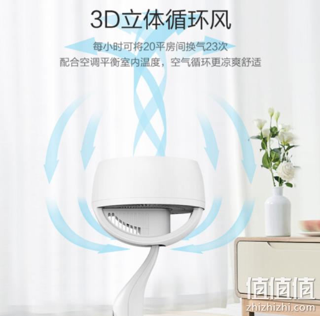 久吹不头疼、送风20m 8h定时：艾美特 空气循环扇 CA23-R24 券后399元包邮（淘宝499元） 值值值-买手聚集的地方