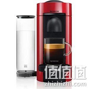 20秒极速预热、1.7L可拆卸水箱：Nespresso Vertuo Plus 胶囊咖啡机（红色11389） Prime直邮到手825元 值值值-买手聚集的地方