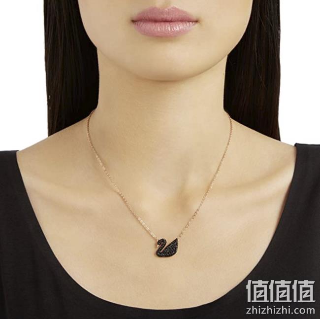 亚马逊销冠、百搭经典款:Swarovski 黑天鹅锁骨链 prime直邮到手426元(京东899元) 值值值-买手聚集的地方