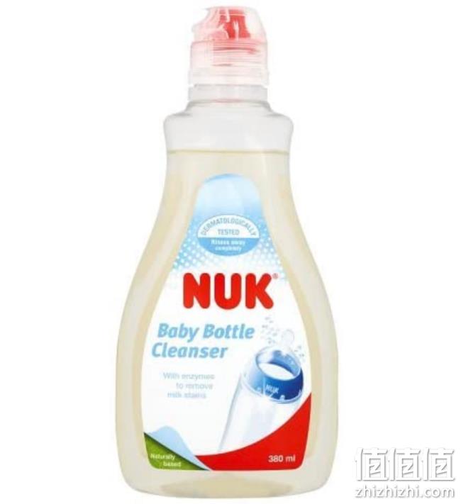专业清洗婴儿用品、天然植物配方：NUK 奶瓶清洗液 380ml prime直邮到手42元 值值值-买手聚集的地方