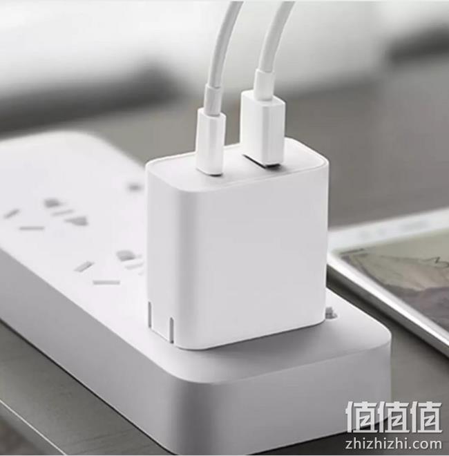 MI 小米 USB双口充电器 30W快充版（1A1C） 45.86元 值值值-买手聚集的地方