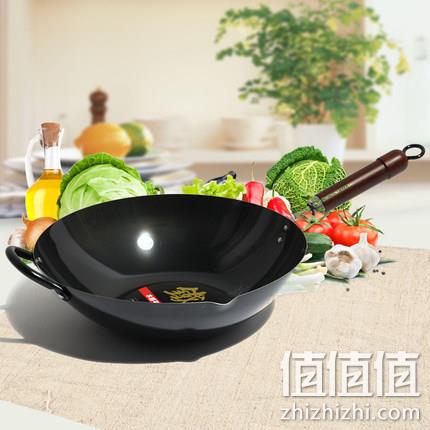无涂层、物理不沾：OTAFUKU 五福源仕 KW30 不粘炒锅 30cm 99元包邮 值值值-买手聚集的地方
