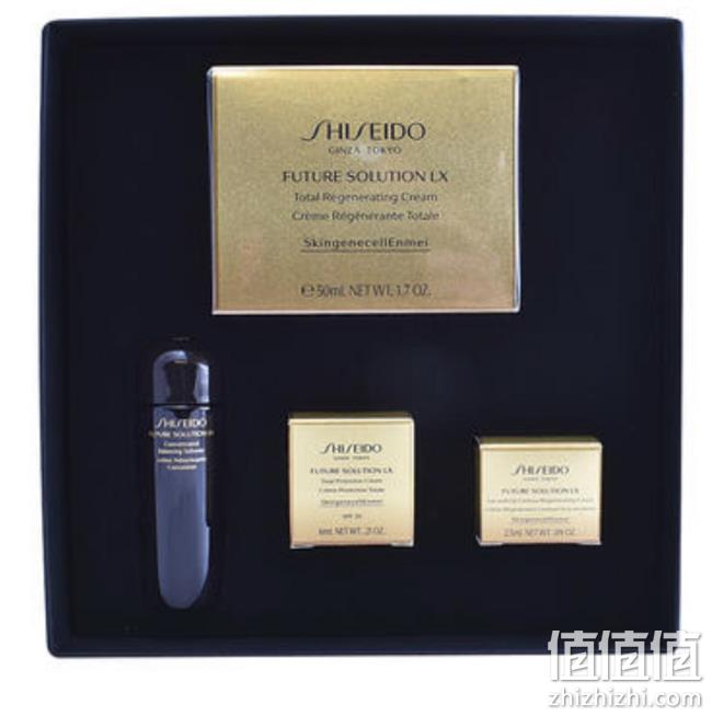 资生堂高端线：SHISEIDO 资生堂 时光琉璃4件套装 196.57欧元约¥1515包直邮 值值值-买手聚集的地方