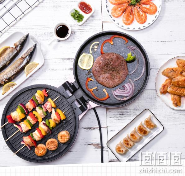 双面加热：小熊 电饼铛 DBC-C10B1 券后79元起包邮 值值值-买手聚集的地方