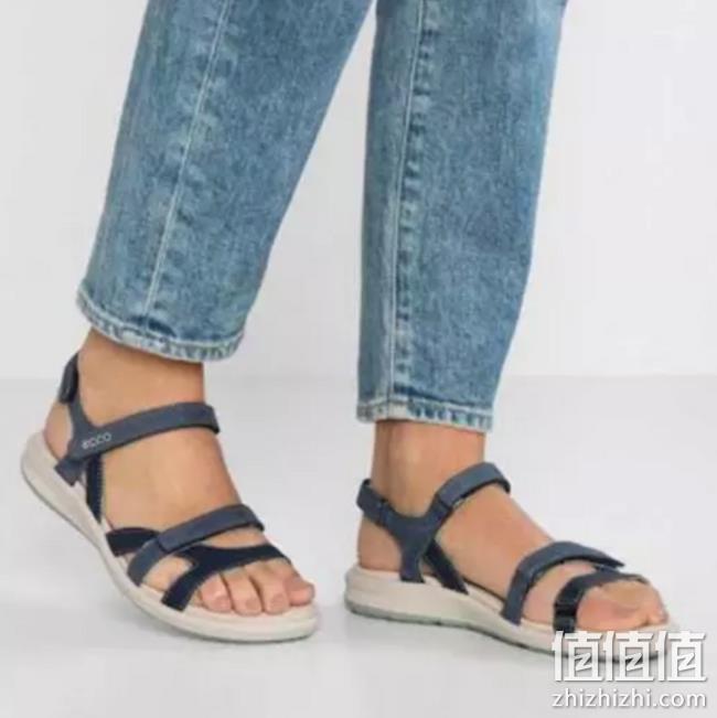 UK4.5码，ECCO爱步 女士 Cruise Ii 露趾凉鞋 prime直邮到手477.3元（京东839元） 值值值-买手聚集的地方