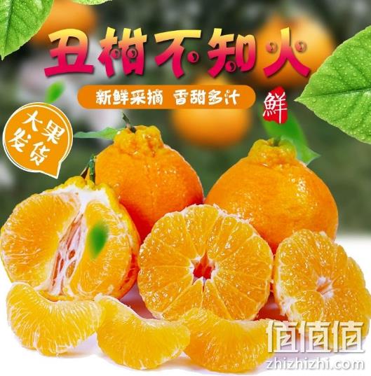 坏果包赔 现摘现发：四川 不知火丑橘 带箱6斤 26.9元包邮（线下约8元/斤） 值值值-买手聚集的地方