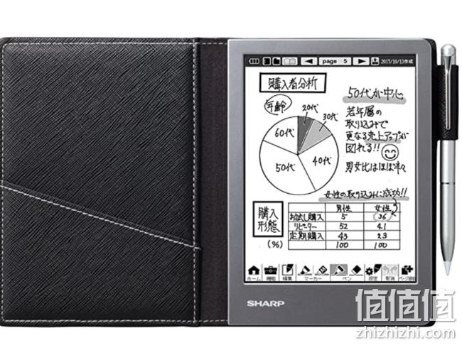 电子产品第2：夏普 电子笔记本 黑色系列 WG-S50 Prime直邮到手780元 值值值-买手聚集的地方