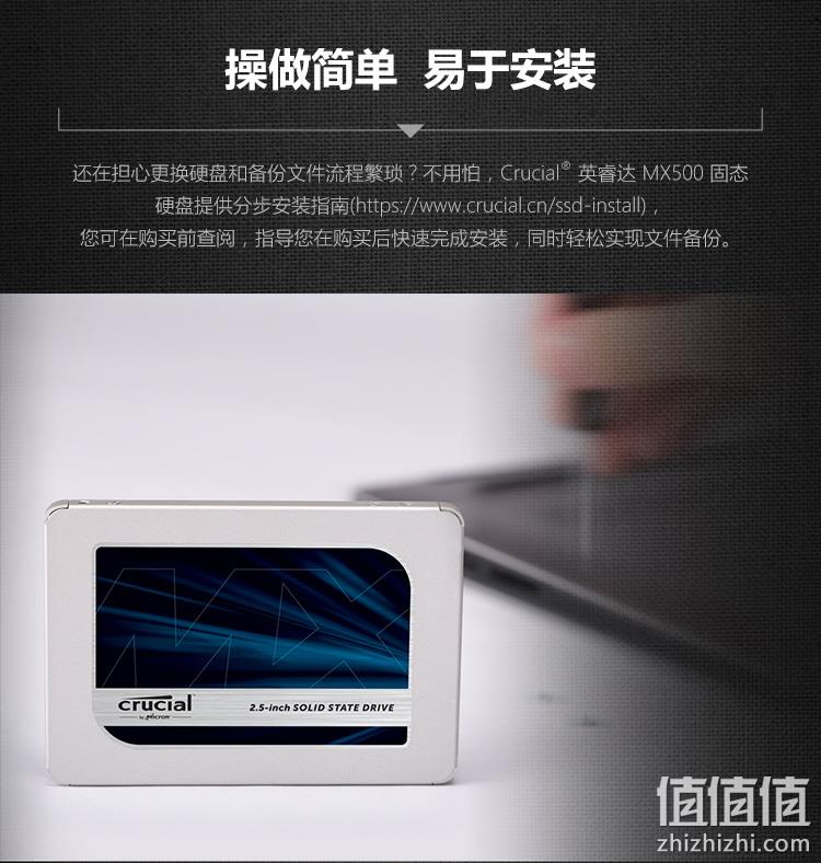 2TB、游戏机固态：crucial 英睿达 MX500 SATA3 固态硬盘 Prime直邮到手1804元（京东1999元） 值值值-买手聚集的地方