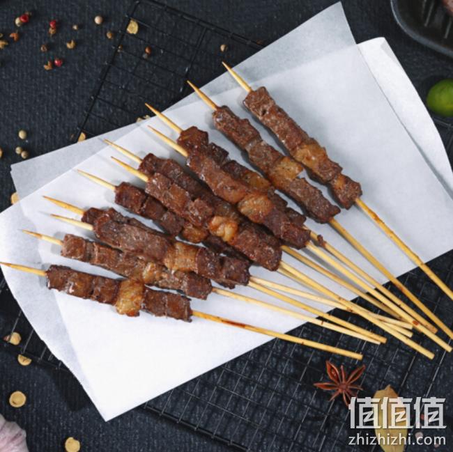 烤串必备！300gx9件  ORIENTAL FLAG 东方万旗 牛肉串 189.2元包邮（折合21元/件） 值值值-买手聚集的地方