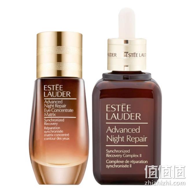 18日10点：限量400元！ESTĒE LAUDER 雅诗兰黛  小棕瓶密集修护眼部精华15ml+面部特润修护肌透精华露50ml  739元包邮包税，黑卡709元（天猫850元/50ml精华） 值值值-买手聚集的地方