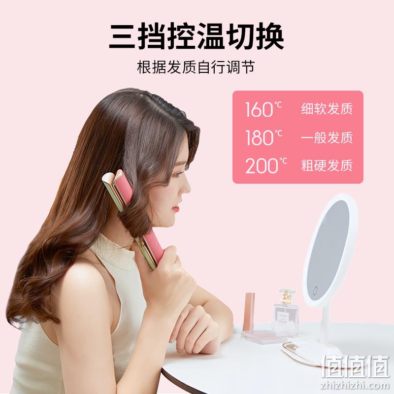 干湿两用 负离子不伤发：直白 VL1 恒温卷发棒 券后99元包邮 值值值-买手聚集的地方