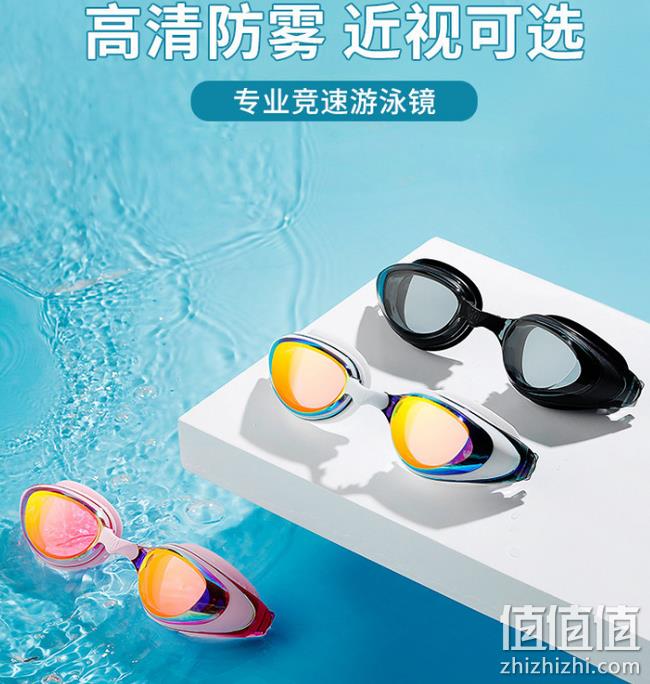 可配度数：361° 防水防雾高清泳镜 券后16.9元起包邮（吊牌价199元） 值值值-买手聚集的地方