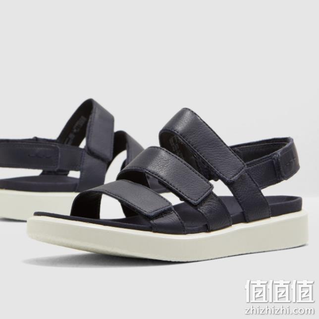 UK3.5码，ECCO 爱步 Flowt 女士真皮凉鞋 273633 prime直邮到手470.7元（京东同系列1300+） 值值值-买手聚集的地方