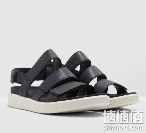 UK3.5码，ECCO 爱步 Flowt 女士真皮凉鞋 273633 prime直邮到手470.7元（京东同系列1300+） 值值值-买手聚集的地方