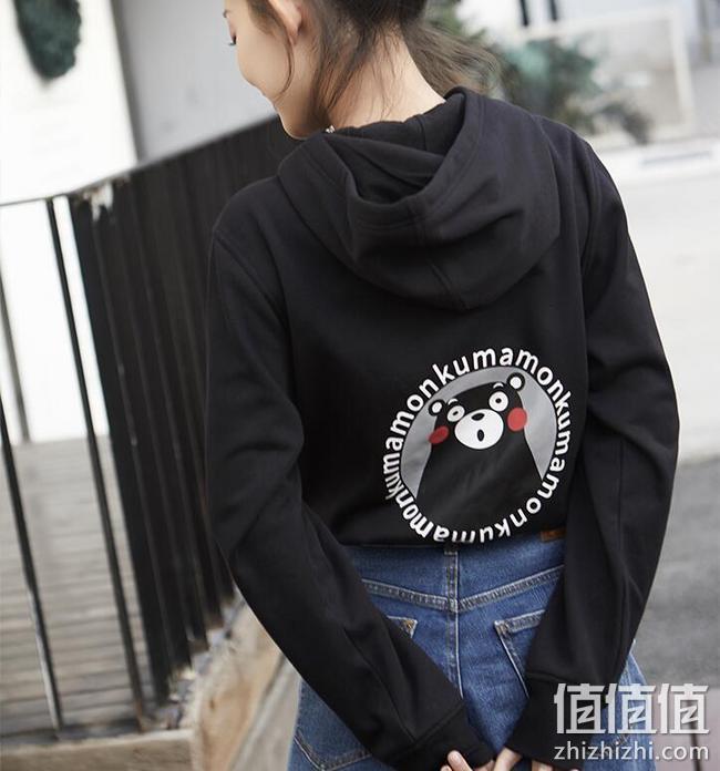 熊本熊正版授权，凡客诚品 男女同款 连帽长袖卫衣 59元，拍2件减10元 值值值-买手聚集的地方