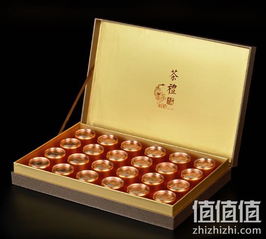 蓝翼茗茶 小金罐四大茗茶经典组合 288g 礼盒装 98元包邮 值值值-买手聚集的地方