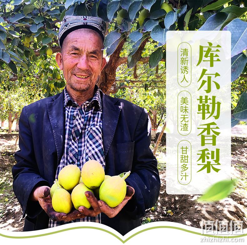 库尔勒原产地直供：西域美农 新疆库尔勒香梨 净重5斤 19.99元包邮 值值值-买手聚集的地方