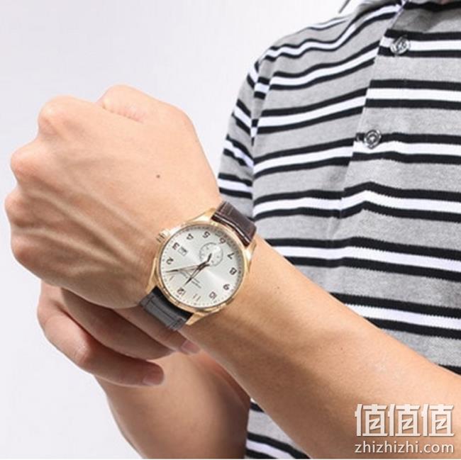 HAMILTON 汉米尔顿 Jazzmaster 爵士大师 Maestro Small Second H42575513 男士机械腕表 499美元约¥3534(京东国际11221元) 值值值-买手聚集的地方