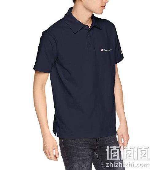 余文乐同款 日版，Champion 冠军牌 男士纯棉Polo衫 C3-P306 prime直邮到手173.8元（天猫类似款549元） 值值值-买手聚集的地方