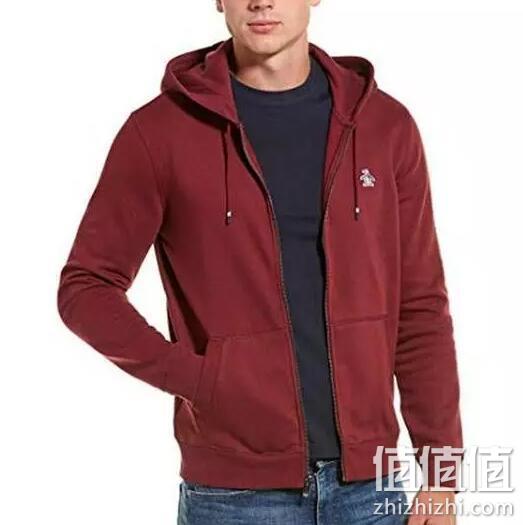 Original Penguin 企鹅牌 男士长袖拉链连帽卫衣 Prime直邮到手368.08元 值值值-买手聚集的地方