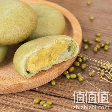 4月27日生产、短保：上行斋 抹茶绿豆饼 1000g 13.9元包邮 值值值-买手聚集的地方