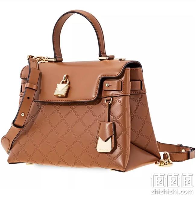 MICHAEL KORS 迈克高仕 Gramercy 中号皮质锁头手提包 30T9GG7S1 prime直邮到手1545元 值值值-买手聚集的地方