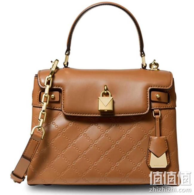 MICHAEL KORS 迈克高仕 Gramercy 中号皮质锁头手提包 30T9GG7S1 prime直邮到手1545元 值值值-买手聚集的地方