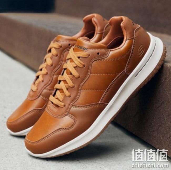 SKECHERS 斯凯奇 65411 男士绑带软底皮鞋 189元（原价649元） 值值值-买手聚集的地方