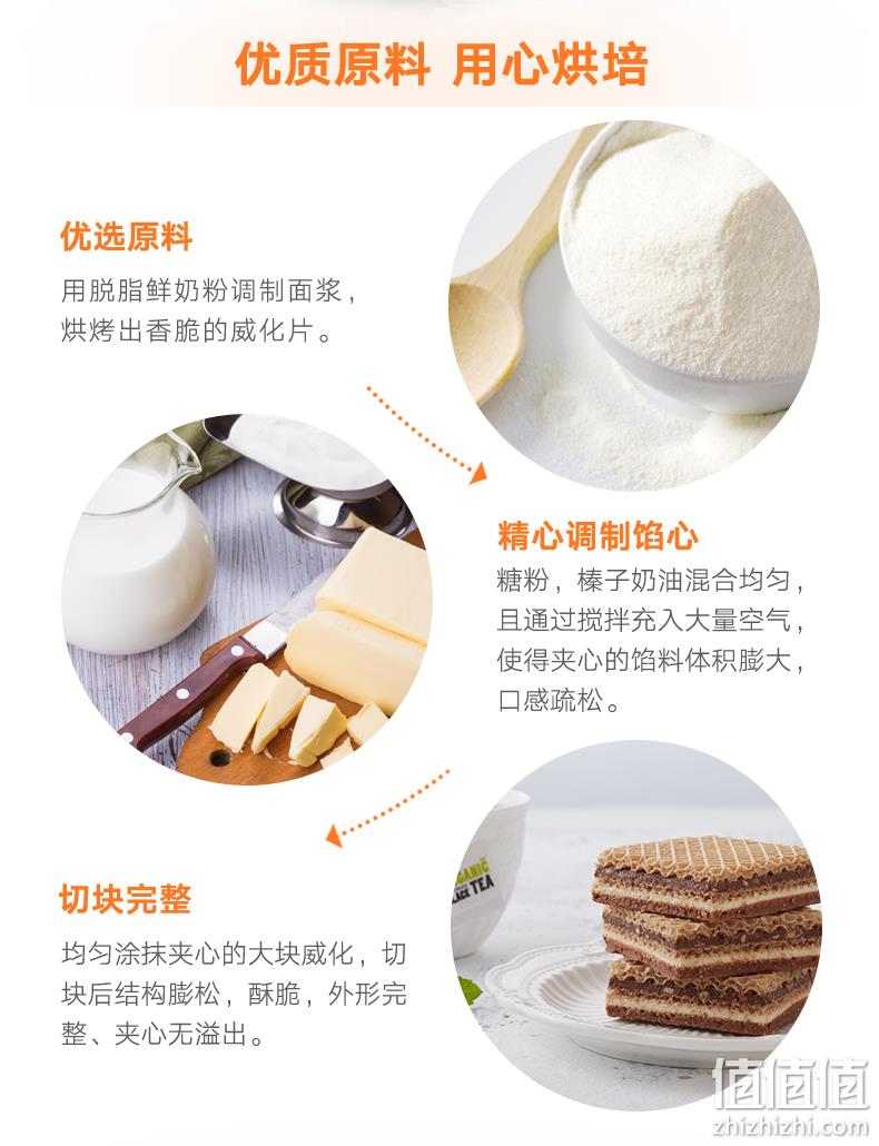 德国进口 五层威化：ALDI 牛奶榛子巧克力威化饼干 25gx48包 双重优惠后99元包邮 值值值-买手聚集的地方