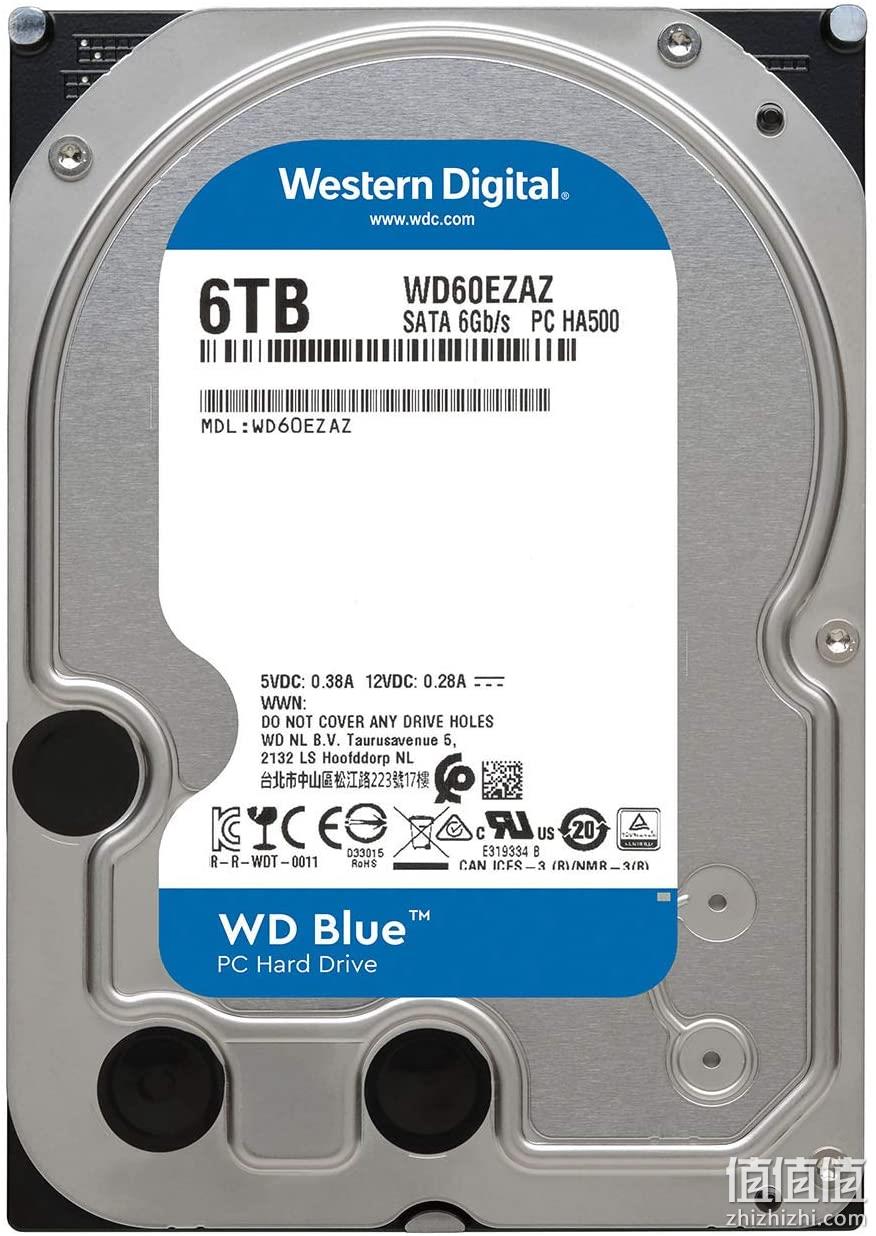 6TB、家用蓝盘：WD 西部数据 Blue系列 台式机械硬盘 Prime直邮到手1046元 值值值-买手聚集的地方