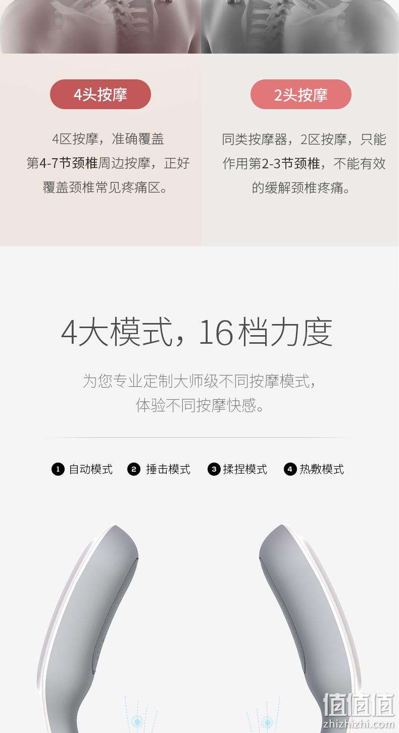 新低！4头顶配，缓解颈椎不适 16档+语音提示：摩恩 颈椎按摩器 券后208元包邮 30天免费试用 3期免息（上次推荐218元） 值值值-买手聚集的地方