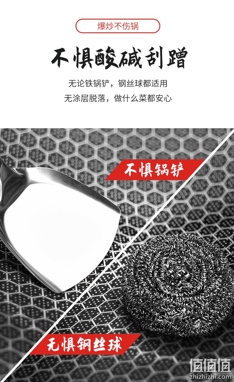 少油烟、不惧铁铲、线下专柜有售：德国 Debo 32cm 304不锈钢不粘炒锅 新低69元包邮 值值值-买手聚集的地方