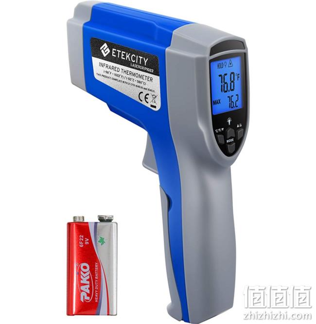 测温范围50-550℃：Etekcity Lasergrip 1022 数字激光红外测温仪 非接触式 prime直邮到手146.3元 值值值-买手聚集的地方