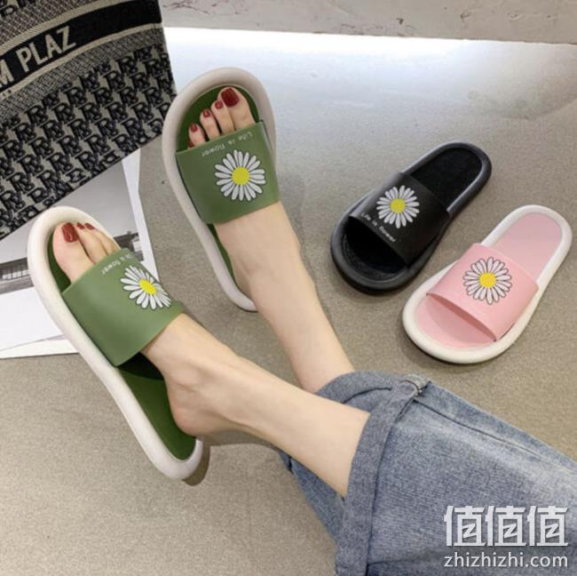 白菜价！零梦 防滑男女拖鞋 多款可选 3.9元包邮 值值值-买手聚集的地方