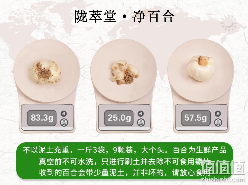9个 共500g 陇礼 兰州新鲜甜百合 券后18.8元包邮 值值值-买手聚集的地方