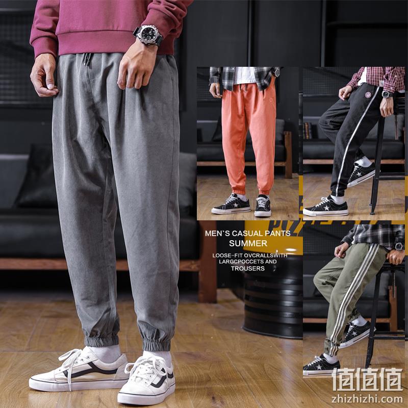 弹性斜纹棉布制作、4.9分好评：卡密克 薄款运动裤 券后19.9元包邮 值值值-买手聚集的地方