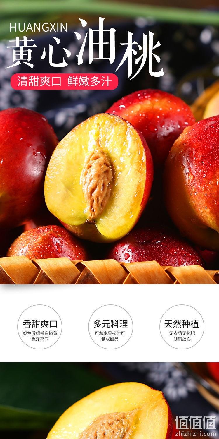 500gx5件 酥富源  精选新鲜黄心油桃 券后16.5元包邮折3.3元/斤 值值值-买手聚集的地方
