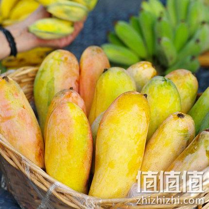 无丝薄核巨甜！姚绿鲜 泰国释迦芒果 5斤装 券后29.8元包邮 值值值-买手聚集的地方