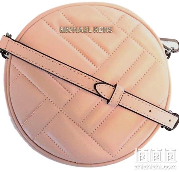 库存浅：Michael Kors 迈克·科尔斯 绗缝圆形真皮斜挎包 prime直邮到手844.84元 值值值-买手聚集的地方