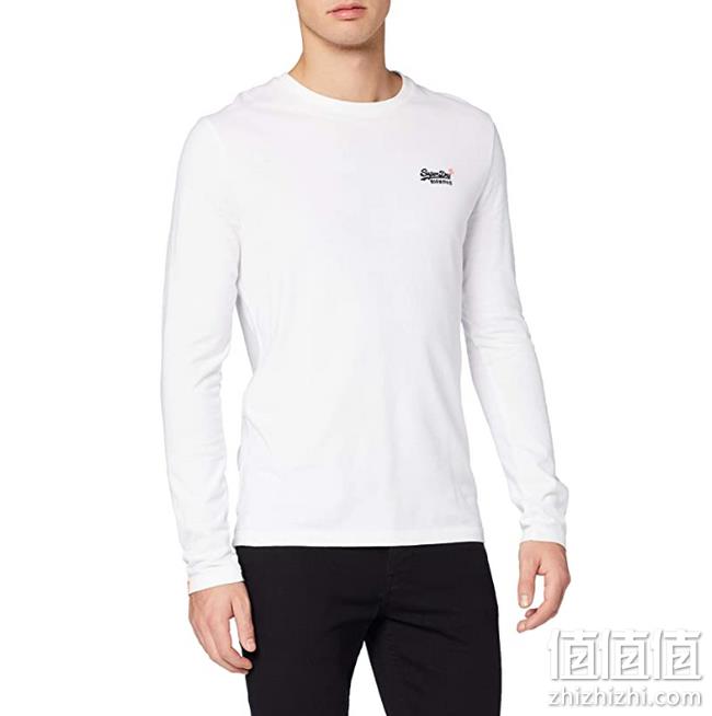 Superdry 极度干燥 男士纯棉长袖T恤 L码 prime直邮到手176.53元（天猫类似款419元） 值值值-买手聚集的地方