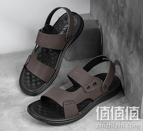 专柜同款、凉鞋/拖鞋两穿：奥康 男士凉鞋 双重优惠后79元包邮（吊牌价239元） 值值值-买手聚集的地方