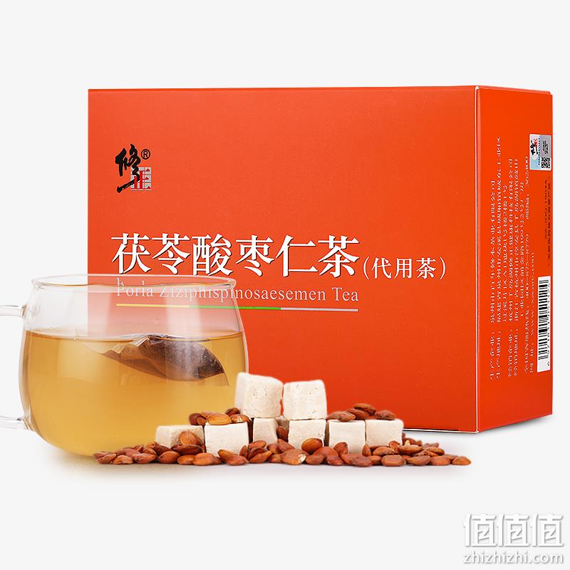 助眠安神：修正 茯苓酸枣仁茶 120g 13元包邮 值值值-买手聚集的地方