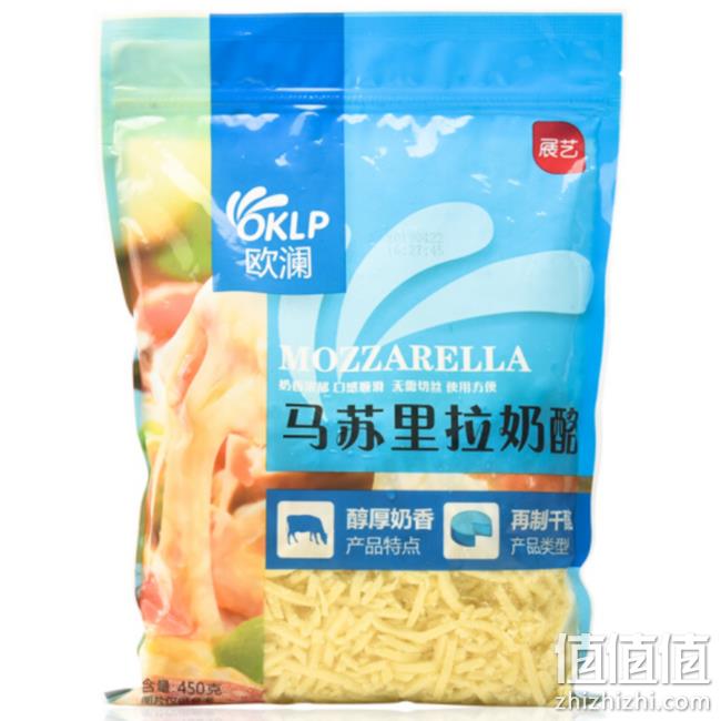 展艺 马苏里拉 芝士碎 奶酪 450g x3件 64.71元 值值值-买手聚集的地方